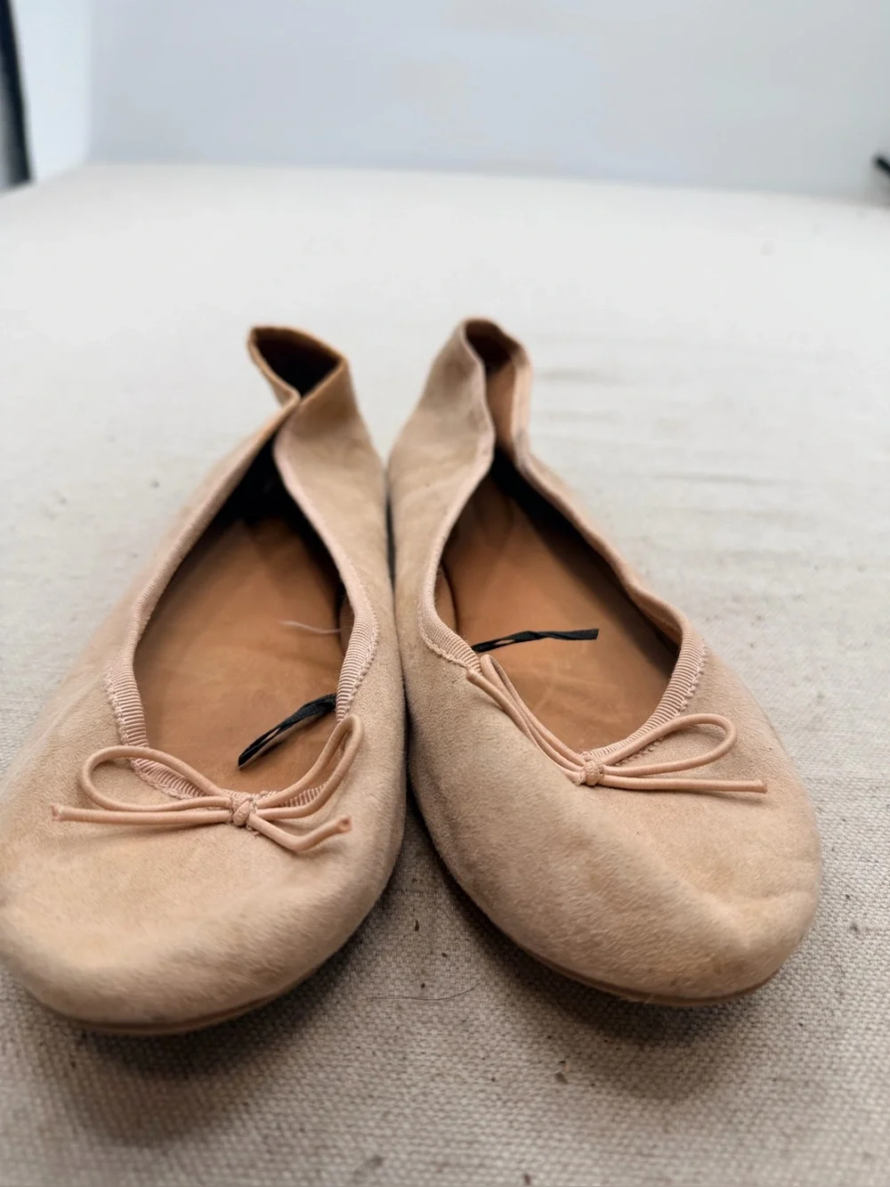 H&M Nude  Ballet Flats with Bow